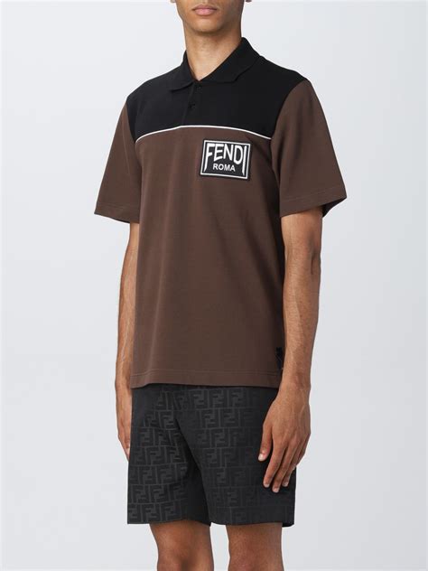 black fendi polo|Fendi polo black.